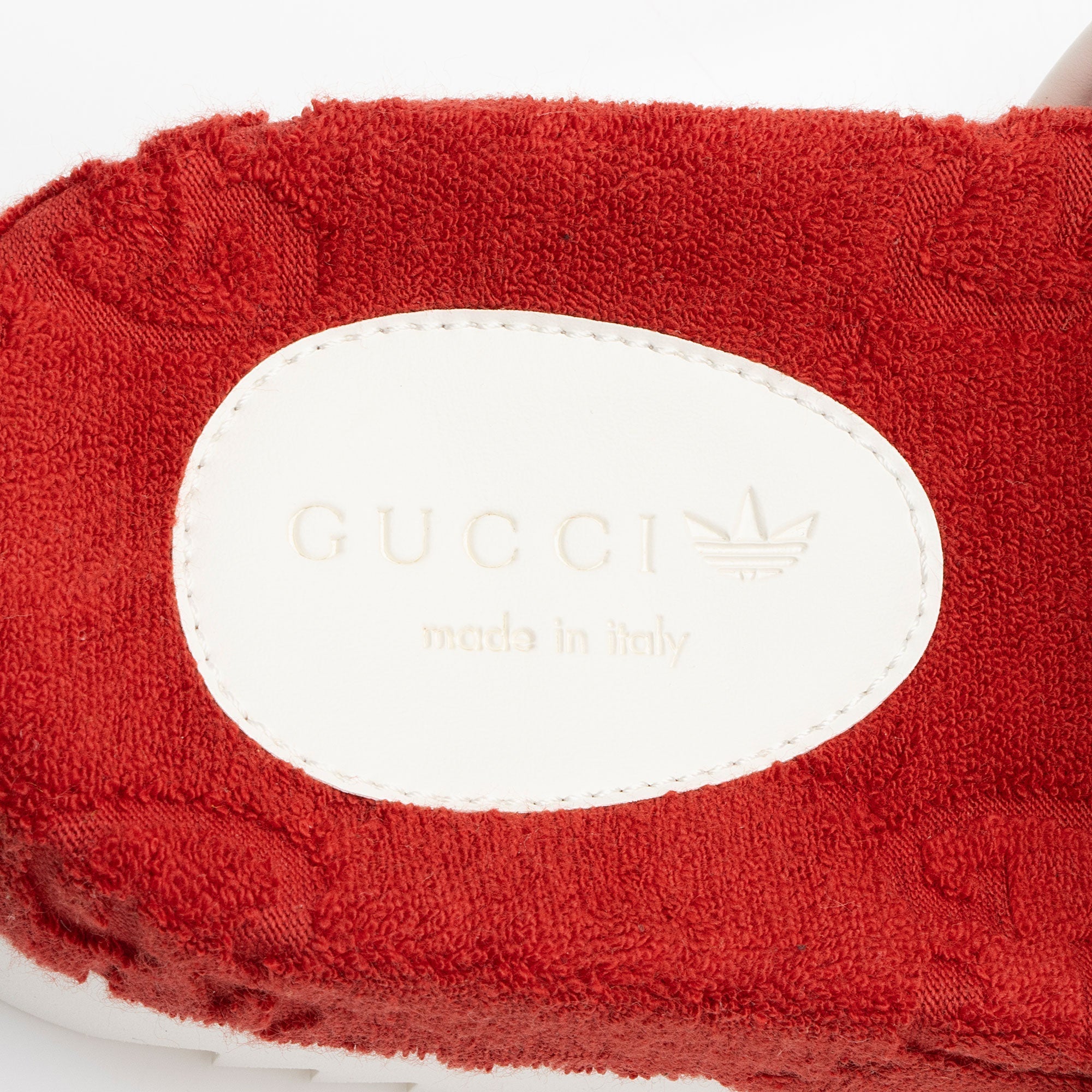 Gucci x Adidas GG Terry Cloth Platform Slides - Size 7 / 37 (SHF-z4xmaZ)