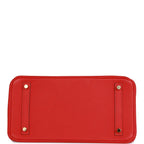 Top Quality Hermes Birkin 30 Rouge de Coeur Togo Gold Hardware