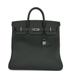 Hermes HAC Birkin 40 Vert Fonce Togo Palladium Hardware