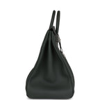 Hermes HAC Birkin 40 Vert Fonce Togo Palladium Hardware