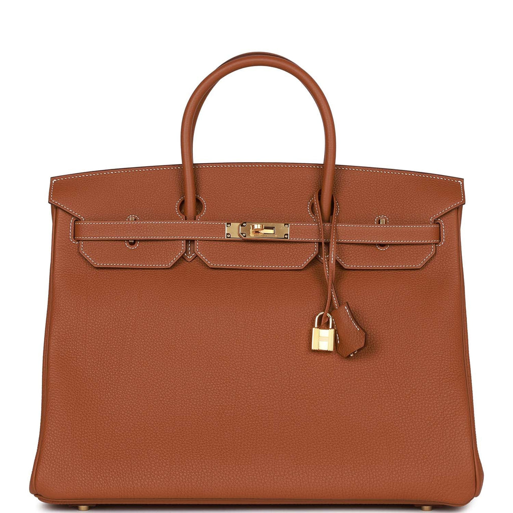 Hermes Birkin 40 Gold Togo Gold Hardware