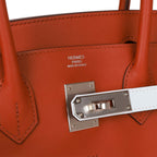 Hermes Colormatic Birkin 30 Cuivre, Nata and Bleu Brume Swift Palladium Hardware