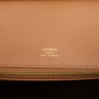 Hermes Birkin 30 Chamois and Alezan Grizzly and Swift Gold Hardware