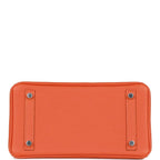 Hermes Birkin 25 Orange Togo Palladium Hardware
