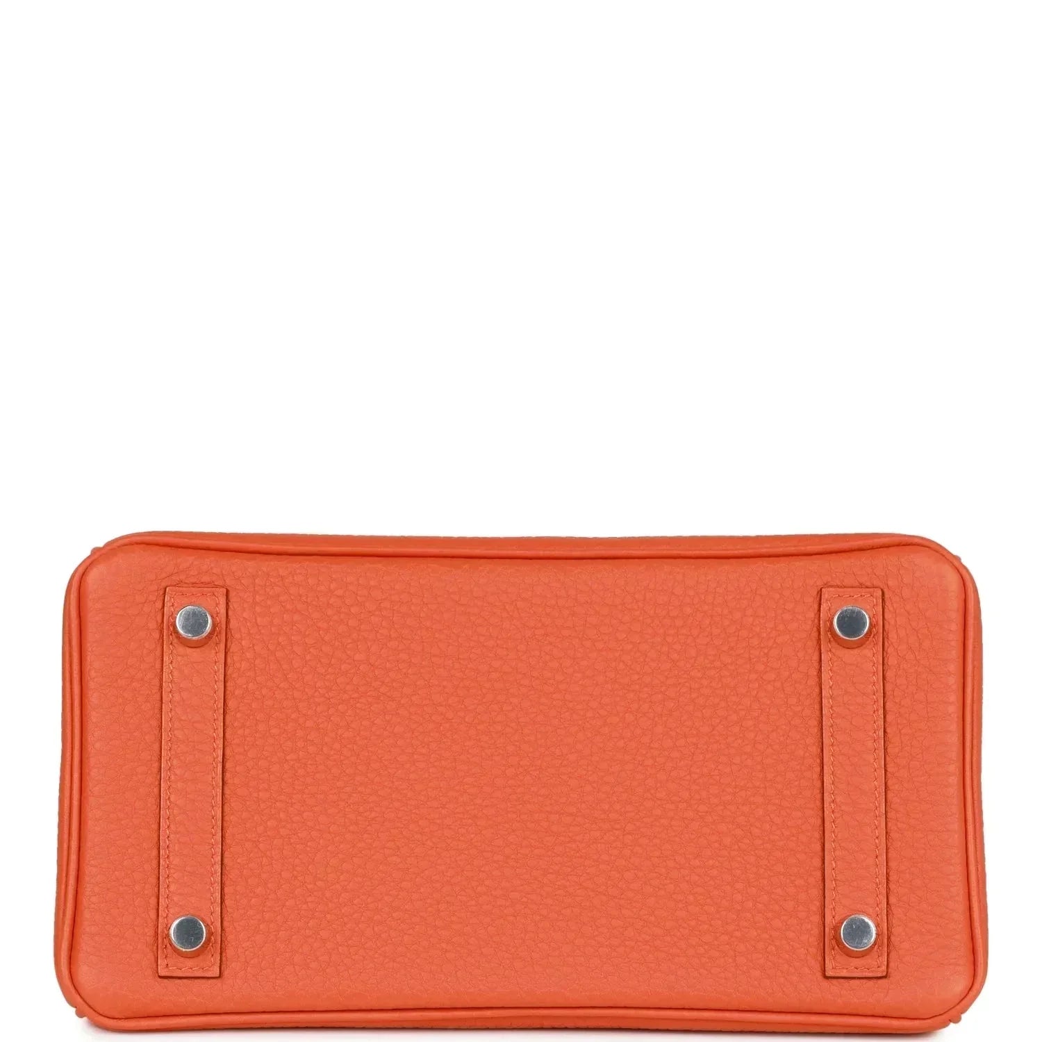 Hermes Birkin 25 Orange Togo Palladium Hardware