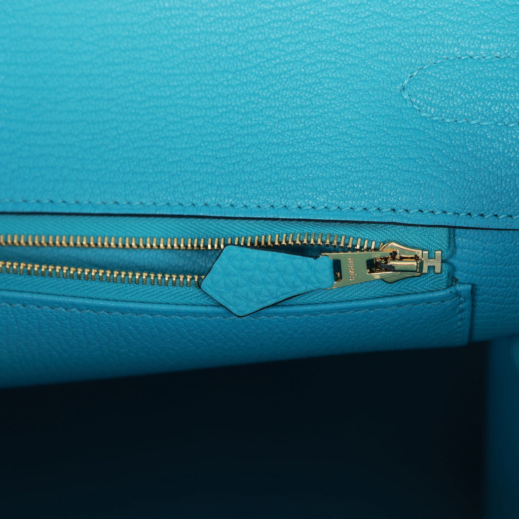 Hermes Birkin 35 Bleu de Nord Togo Goldhardware