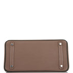 Top Quality Hermes Special Order (HSS) Birkin 30 Etoupe and Vert Fonce Togo Brushed Palladium Hardware