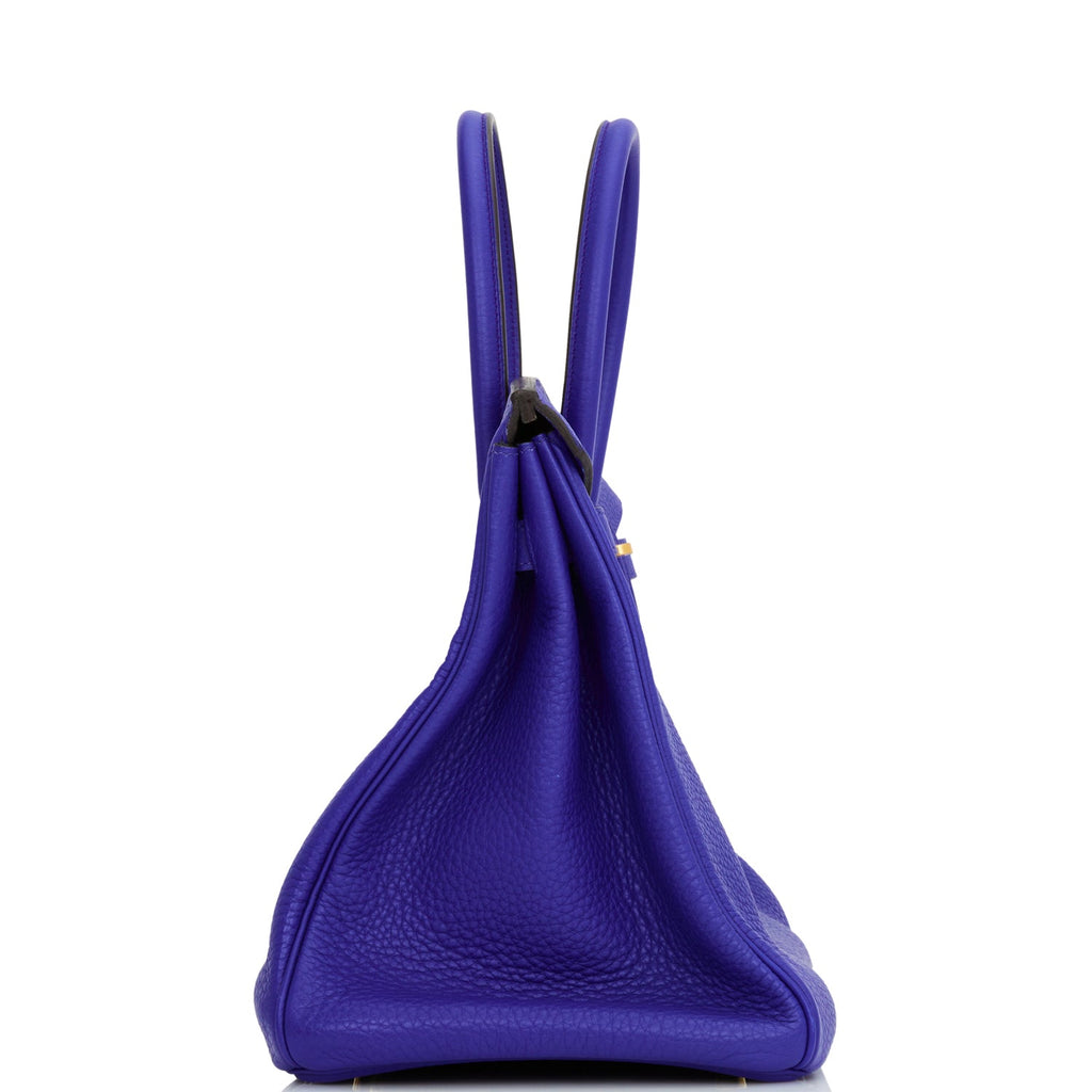 Top Quality Hermes Special Order (HSS) Birkin 25 Bleu Saphir and Vert Vertigo Chevre Brushed Gold Hardware