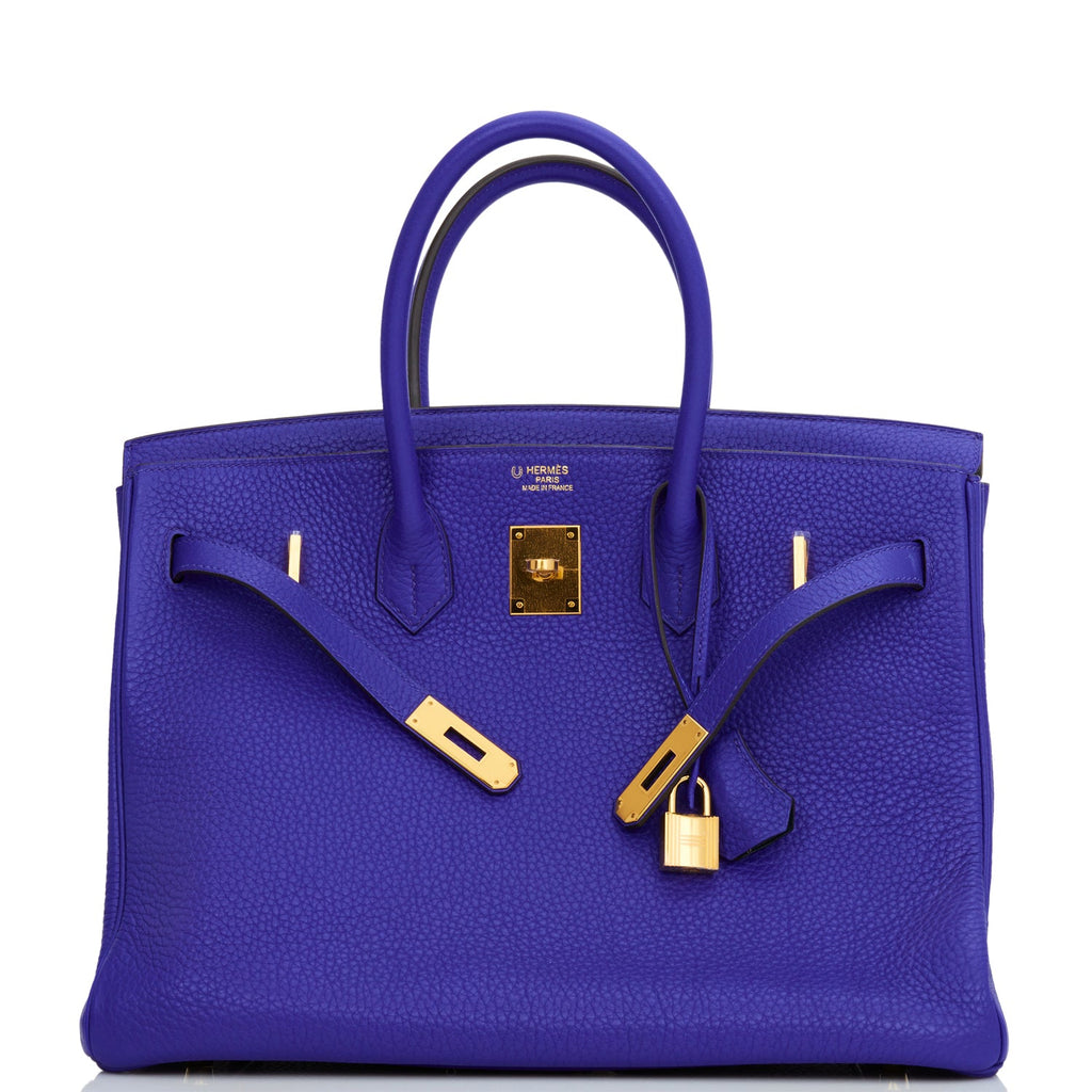 Top Quality Hermes Special Order (HSS) Birkin 25 Bleu Saphir and Vert Vertigo Chevre Brushed Gold Hardware