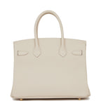 Hermes Birkin 30 Craie Epsom Gold Hardware