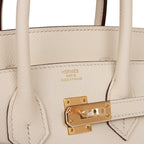 Hermes Birkin Sellier 25 Nata Epsom Gold Hardware