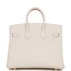 Hermes Birkin 25 Craie Togo Gold Hardware
