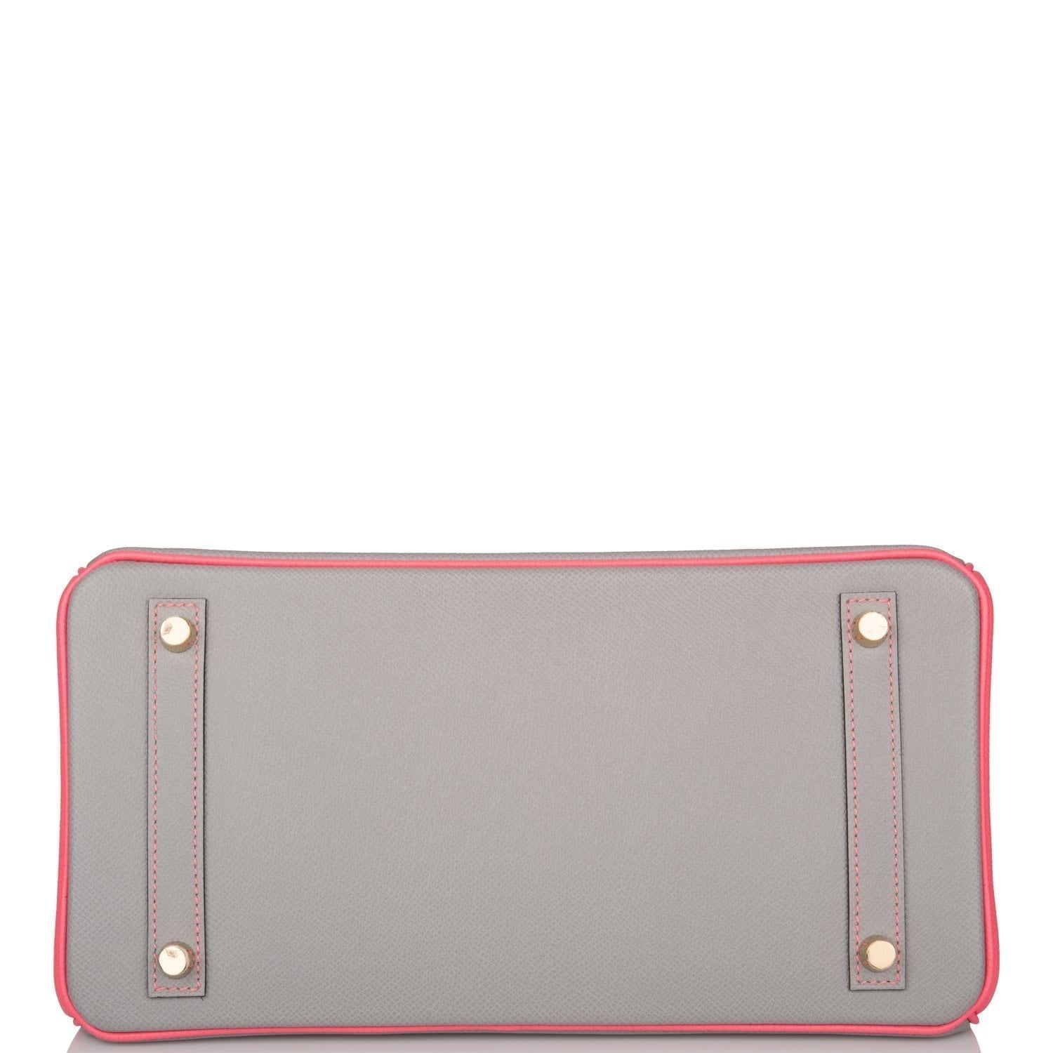 Hermes Special Order (HSS) Birkin 30 Gris Mouette and Rose Azalee Epsom Permabrass Hardware