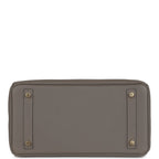 Hermes Birkin 30 Gris Meyer Togo Gold Hardware