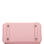 Hermes Birkin 25 Rose Sakura Jonathan Palladium Hardware