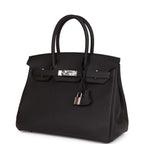 Hermes Birkin 30 Black Togo Palladium Hardware