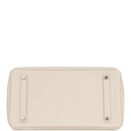 Hermes Birkin 35 Craie Togo Rose Gold Hardware