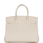 Hermes Birkin 30 Craie Togo Gold Hardware