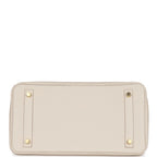 Hermes Birkin 30 Craie Togo Gold Hardware