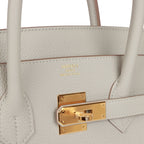 Hermes Birkin 35 Gris Perle Togo Gold Hardware