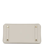 Hermes Birkin 30 Gris Perle Matte Alligator and Togo Touch Gold Hardware