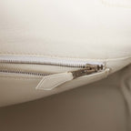 Top Quality Hermes Birkin 35 White Gulliver and Toile H Palladium Hardware