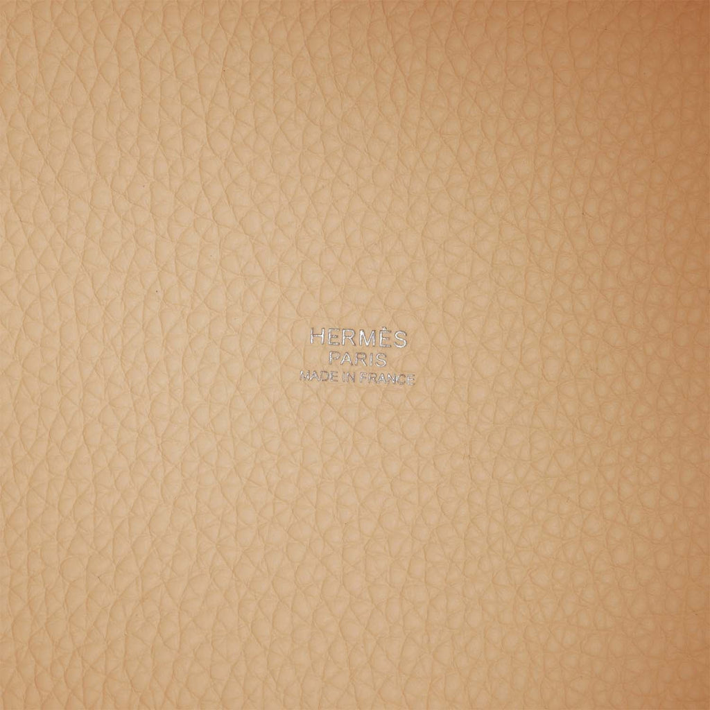 Hermes Picotin Lock 18 Trench Ostrich and Nata Clemence Touch Palladium Hardware