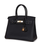 Hermes Birkin 30 Caban Togo Gold Hardware