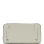 Hermes Birkin 30 Gris Neve Togo Palladium Hardware