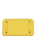 Hermes Birkin 30 Jaune de Naples Taurillon Novillo Palladium Hardware
