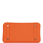 Hermes Birkin 25 Orange Minium Togo Palladium Hardware