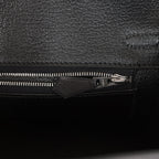 Hermes Limited Edition Birkin Rock 25 Black Volupto Palladium Hardware