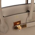 Hermes Birkin 30 Gris Tourterelle Togo Rose Gold Hardware