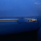 Hermes Birkin 40 Bleu Royal Togo Gold Hardware
