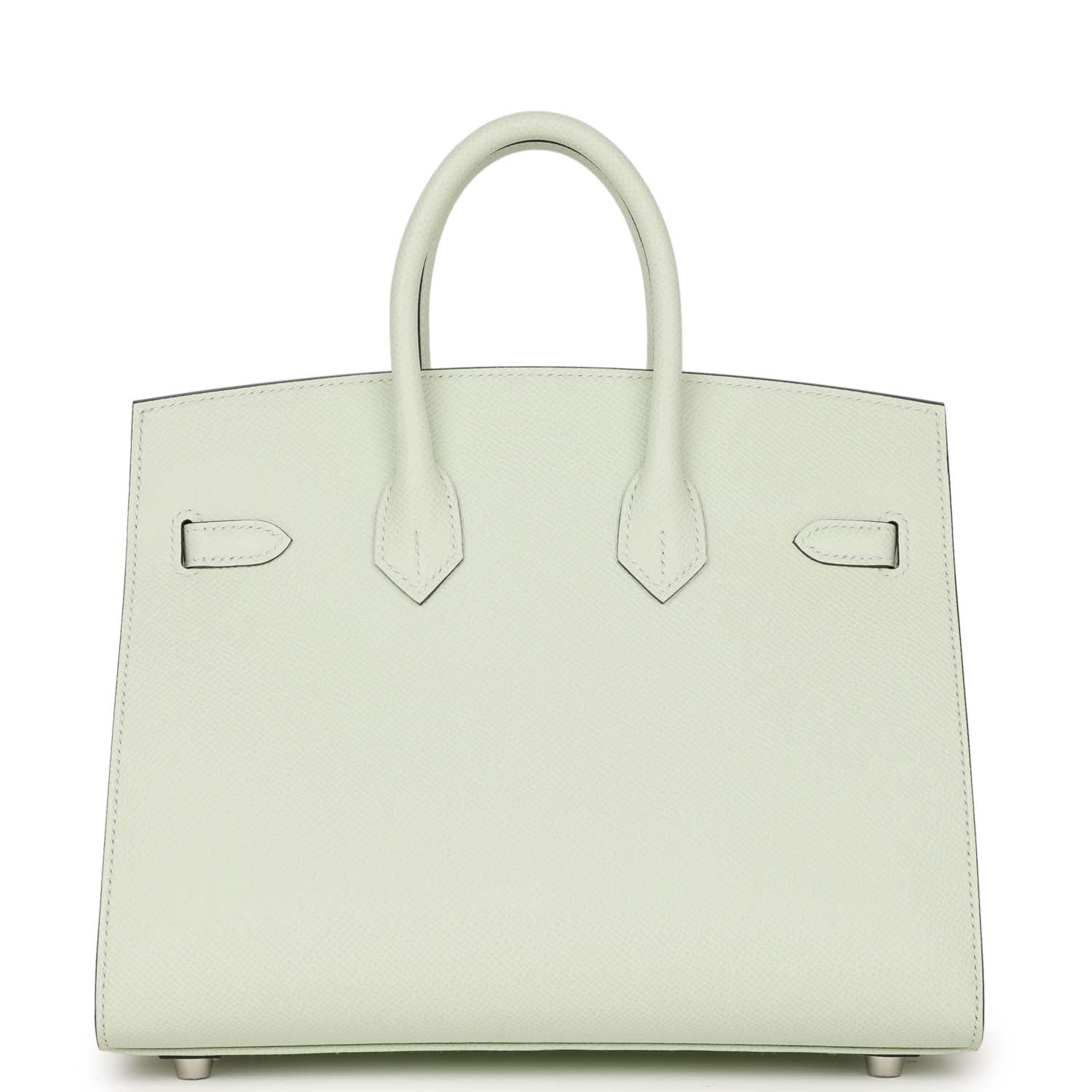 Hermes Birkin Sellier 25 Vert Fizz Epsom Palladium Hardware