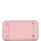 Hermes Birkin 25 Rose Sakura Swift Palladium Hardware