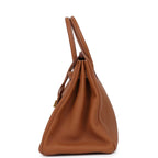 Top Quality Hermes Birkin 35 Gold Togo Gold Hardware