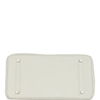 Top Quality Hermes Birkin 35 White Togo Palladium Hardware