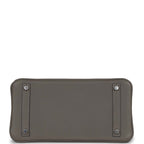 Hermes 3 En 1 Birkin 30 Gris Meyer Togo and Swift Palladium Hardware