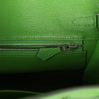Hermes Birkin 25 Vert Yucca Togo Palladium Hardware