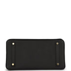 Hermes Birkin 30 Black Epsom Gold Hardware