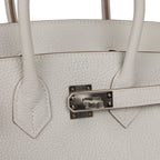 Hermes Birkin 25 Gris Pale Togo Palladium Hardware