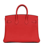 Hermes Birkin 25 Rouge de Coeur Togo Gold Hardware