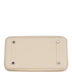 Hermes Birkin Shadow 25 Nata Swift Palladium Hardware