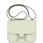 Hermes Constance 1-18 Vert Fizz Epsom Palladium Hardware