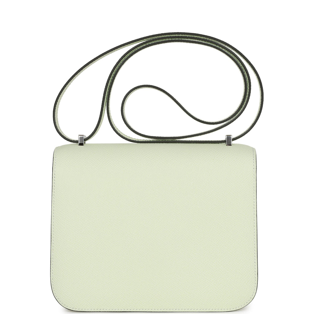 Hermes Constance 1-18 Vert Fizz Epsom Palladium Hardware