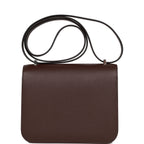 Hermes Constance 18 Rouge Sellier Epsom Palladium Hardware