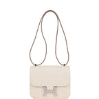 Hermes Constance 18 Nata Ostrich Palladium Hardware