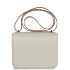 Hermes Constance 18 Gris Perle Swift Gold Hardware