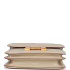 Hermes Constance 18 Beton Matte Alligator Mississippiensis Gold Hardware